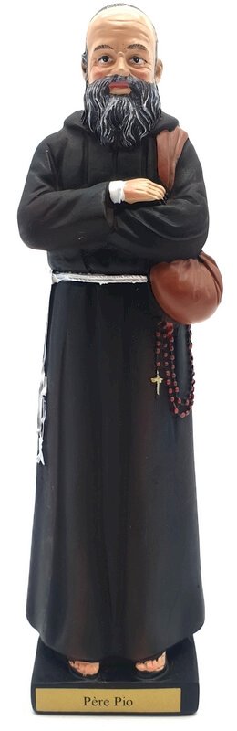 Statue Résine Padre Pio 20cm