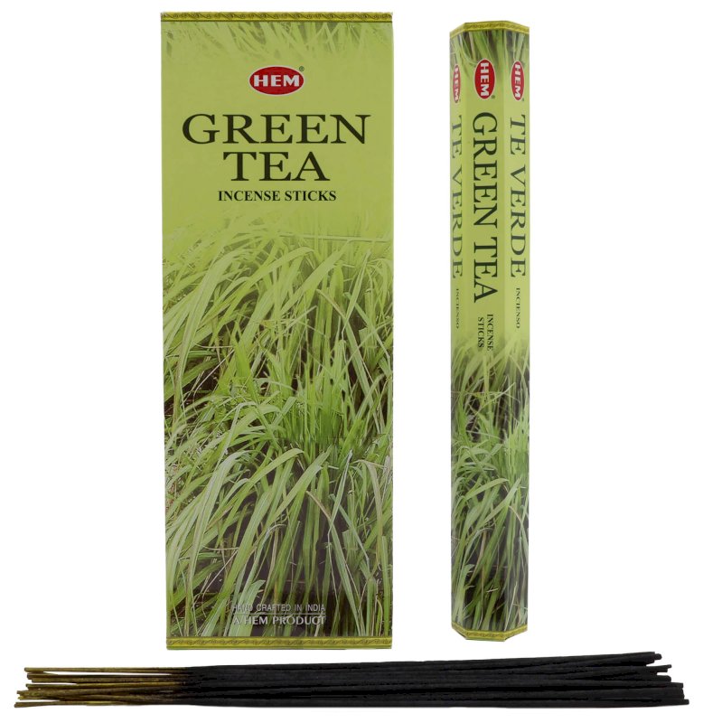 Encens HEM Thé Vert 6x20g
