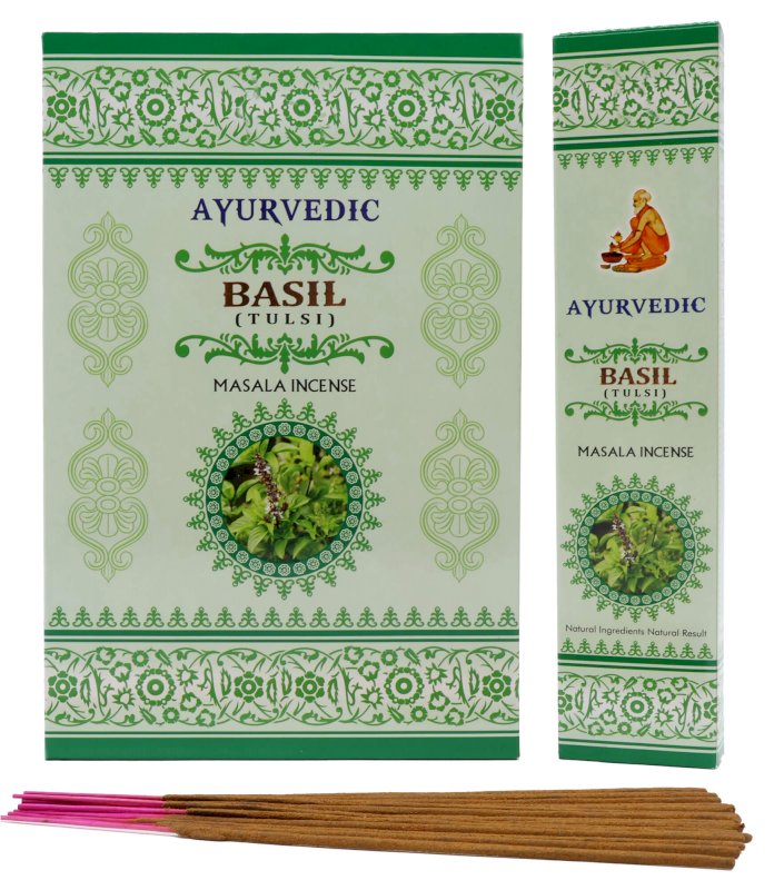 Encens Ayurvedic Basilic 12x15g
