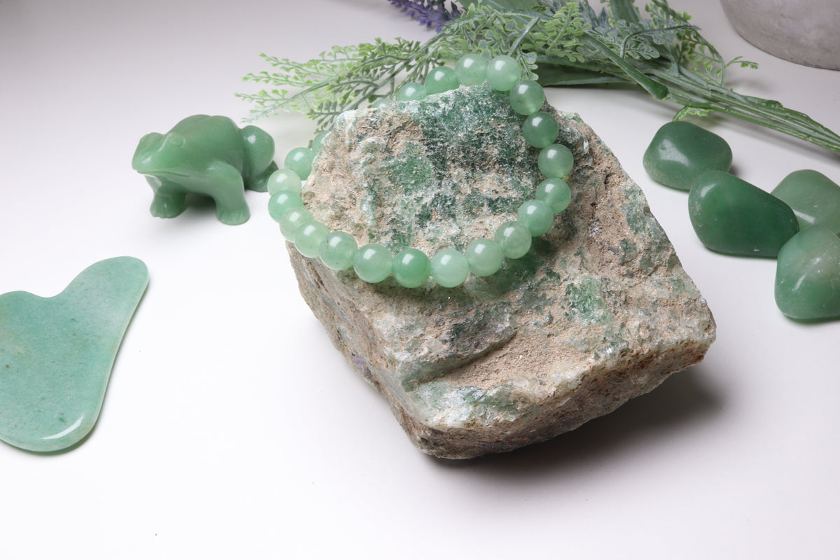 Bracelet Aventurine verte