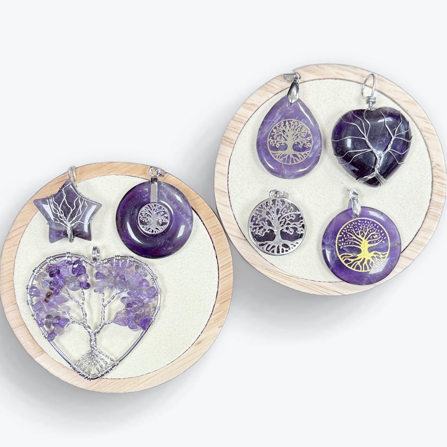 Pendentif Améthyste Arbre de Vie