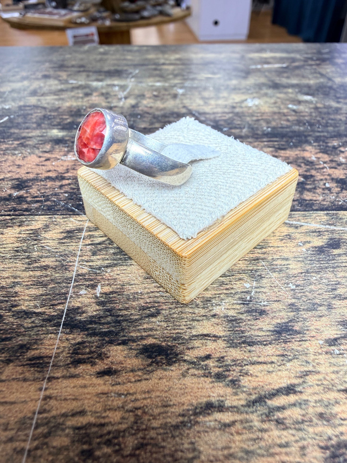 Bague Rubis ronde