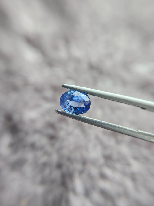 Saphir Naturel – provenance Sri Lanka bleu - Pièce unique
