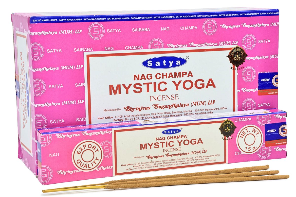 Encens Satya Yoga Mystique 12x15g