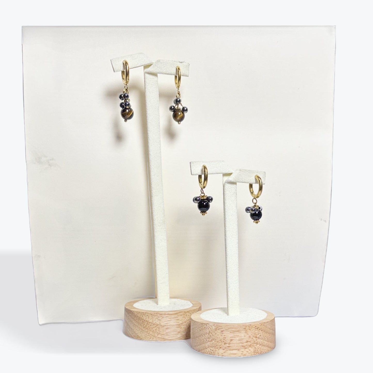 Boucles d’oreilles ornel dorée