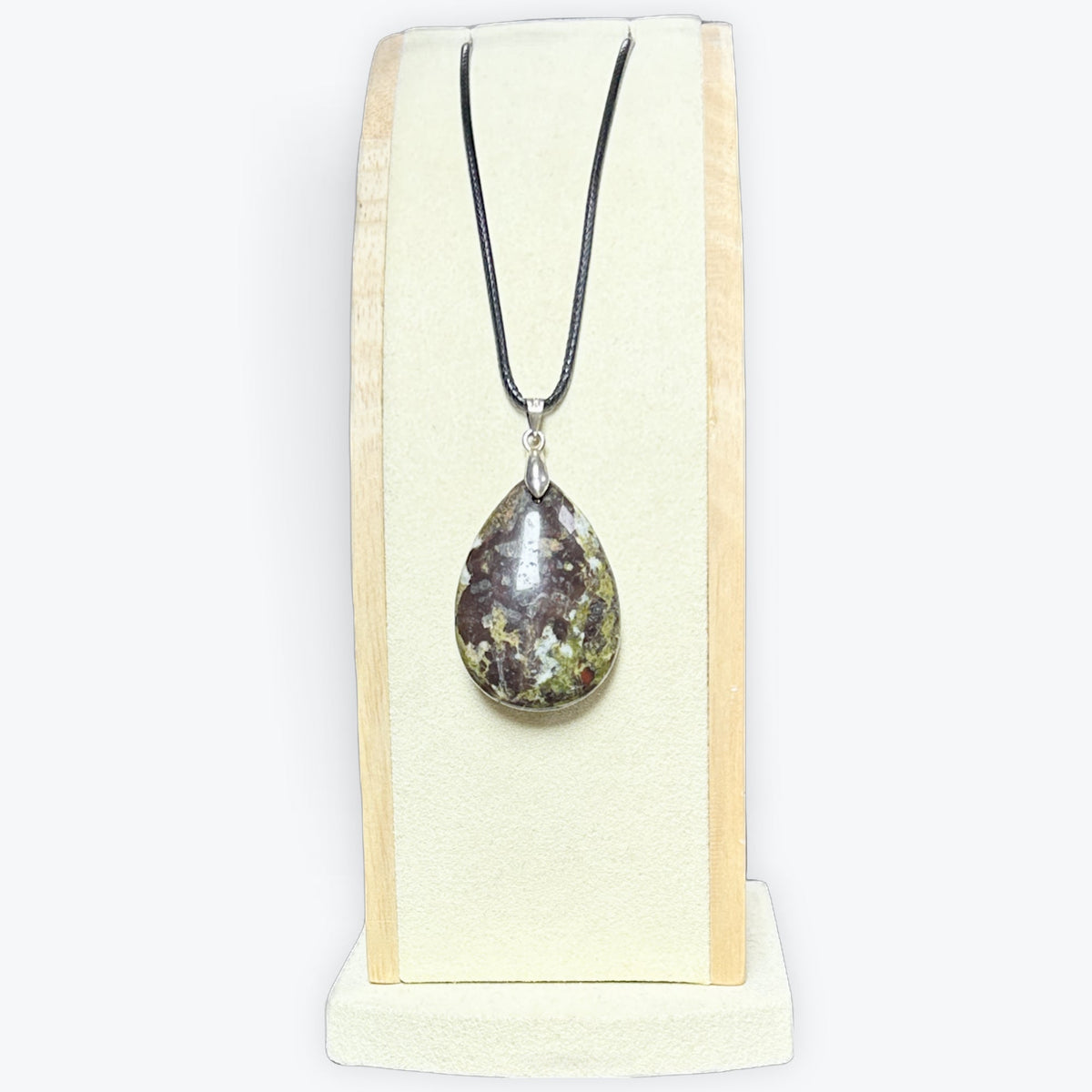 Pendentif Jaspe Sang De Dragon – photo 3