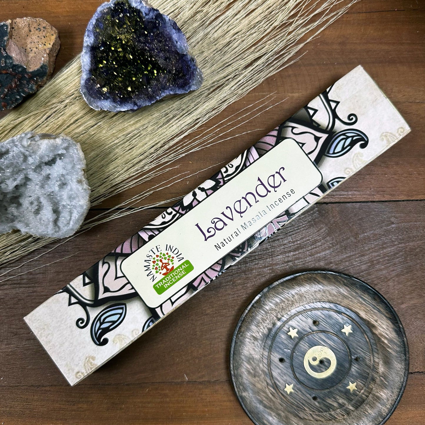 Encens Lavande Namaste Mandala - Masala Artisanal Inde – photo 4