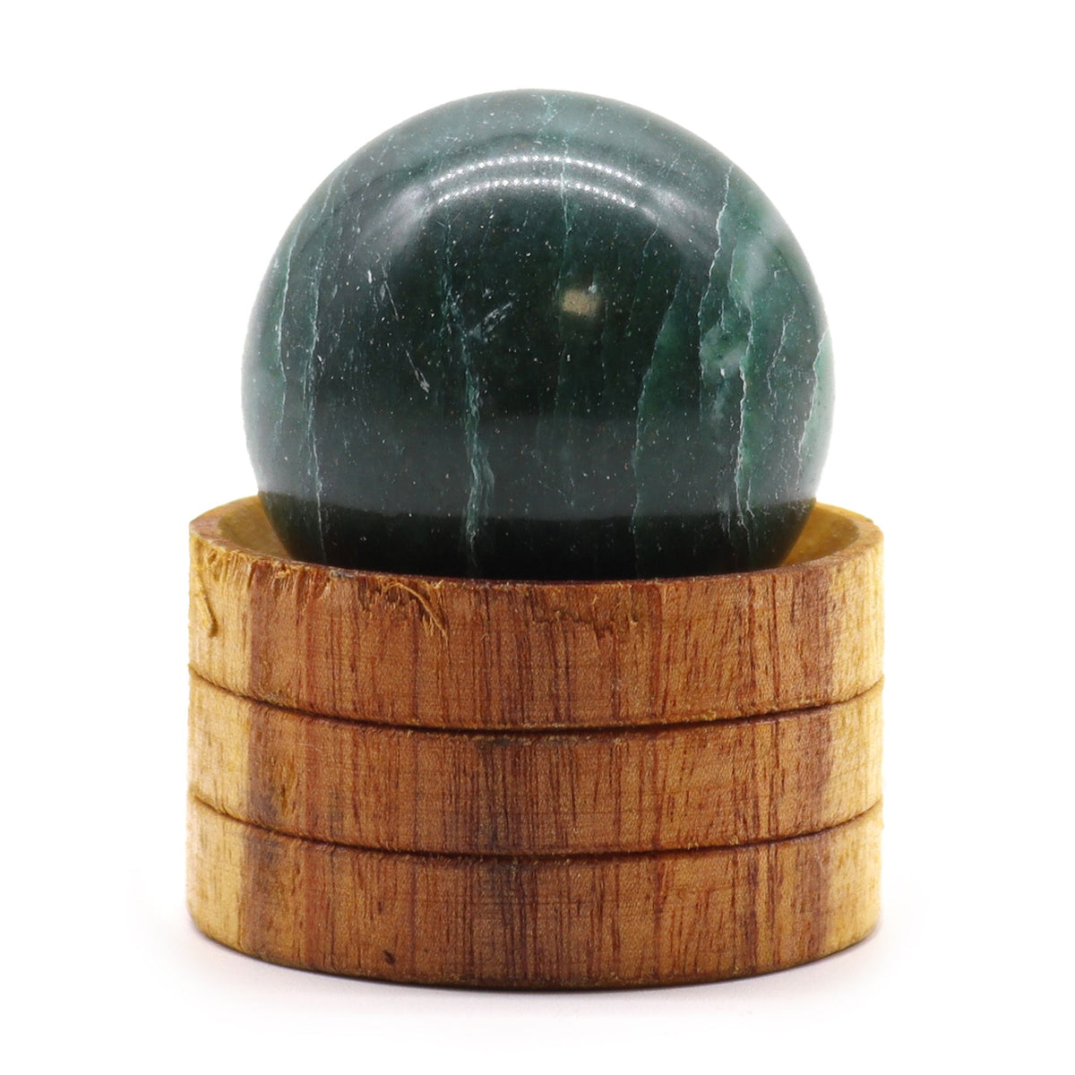 Sphère en Jade 40 mm avec Socle