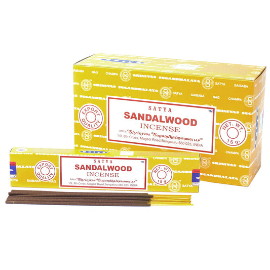 Satya Incense 15gm - Sandalwood