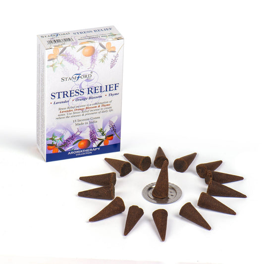 Cônes d'Encens Anti-Stress - Stamford Premium 15 Pièces – photo 2