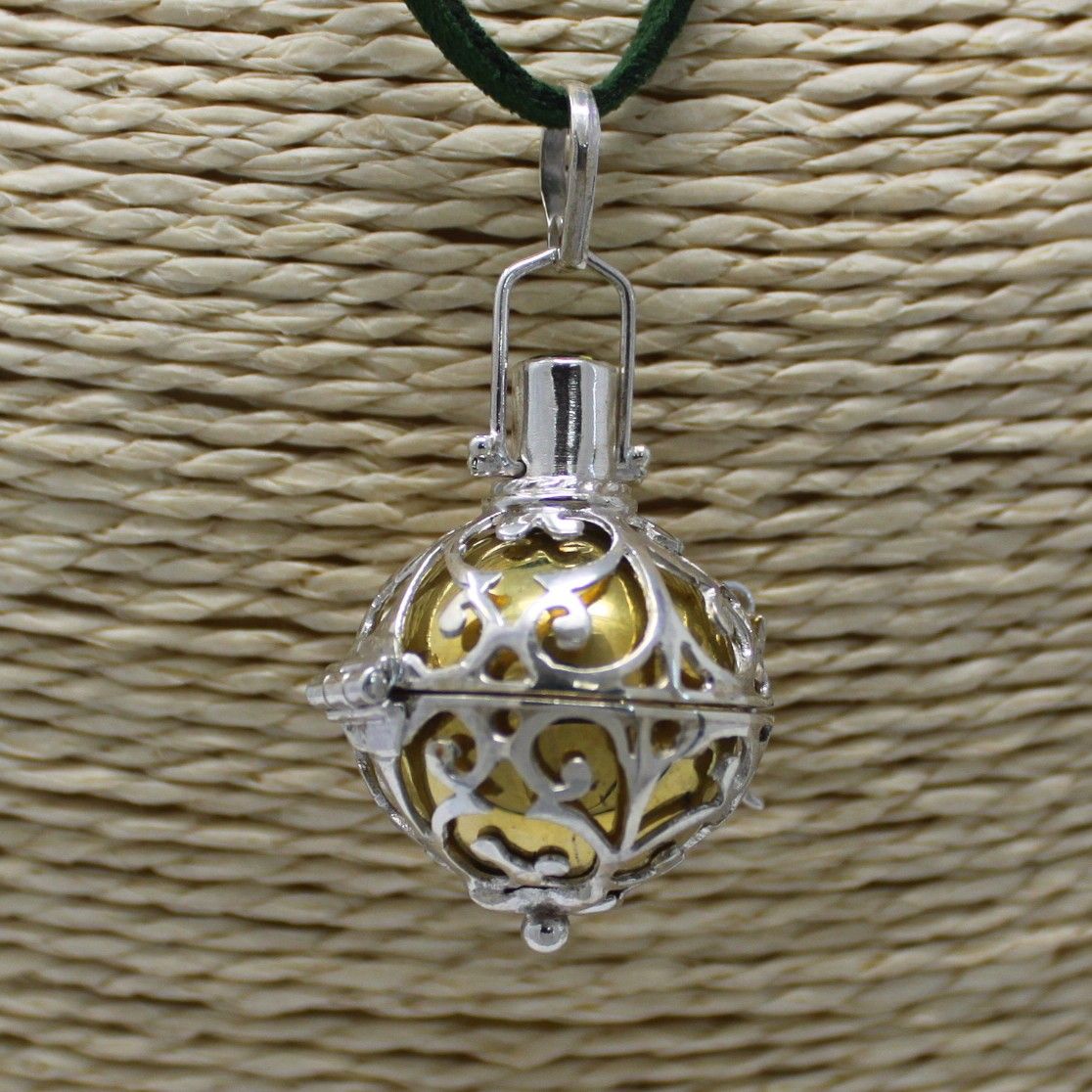Clochette Ange Argent 925 Bali - 23mm Artisanale – photo 4