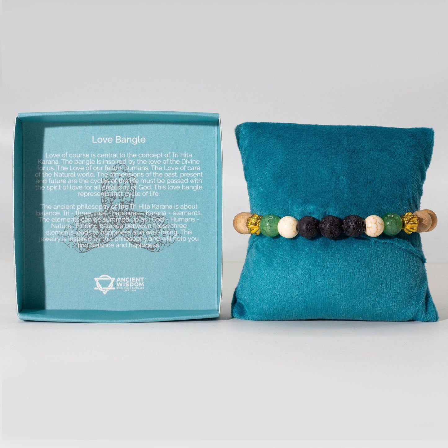 Bracelet Jonc Bali Tri Hita Karana - Amour & Équilibre – photo 6