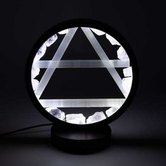 Lampe Halo Cristal de Roche & Sélénite — Air - photo 4