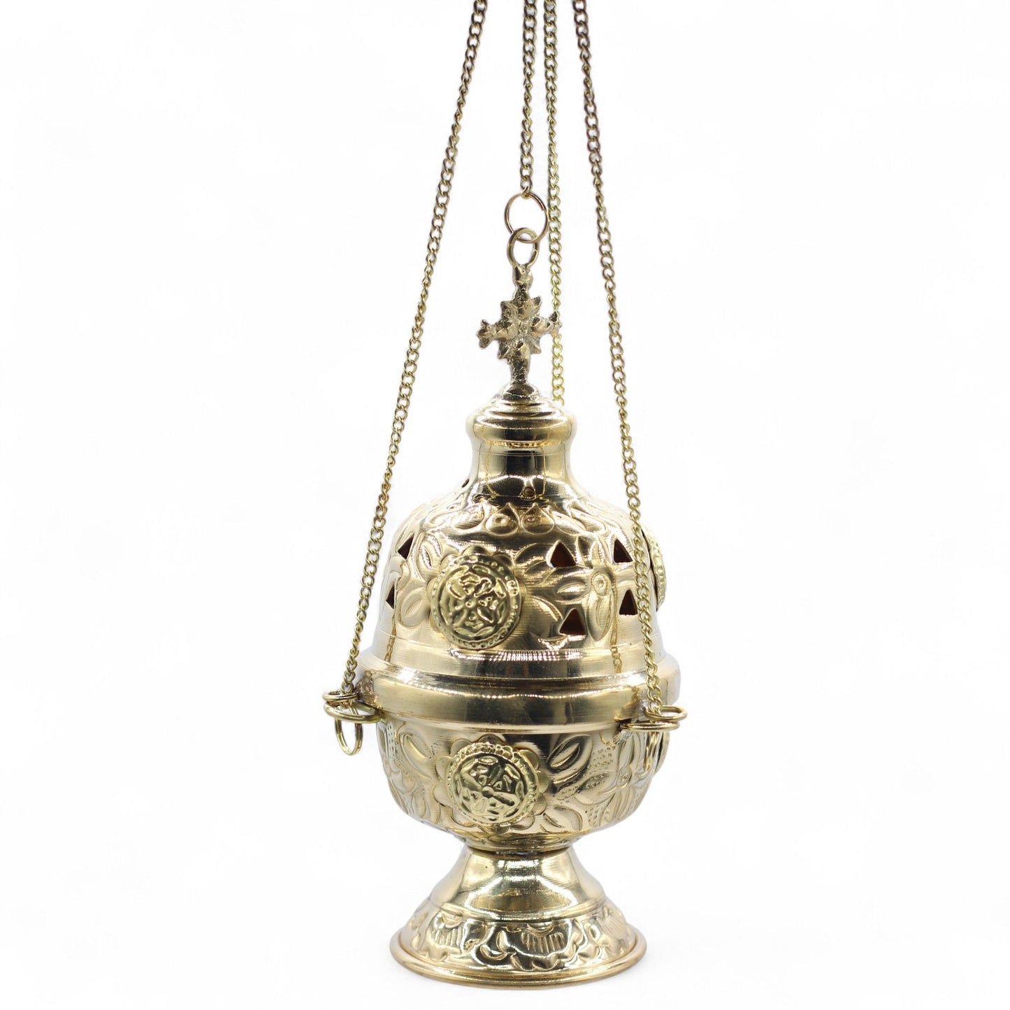 Brûleur d'Encens Suspendu Laiton - Rituels & Méditation – photo 4
