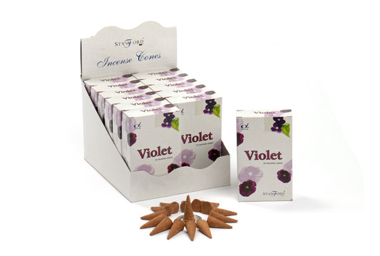 Encens Cônes Violette - Méditation & Ambiance – photo 2
