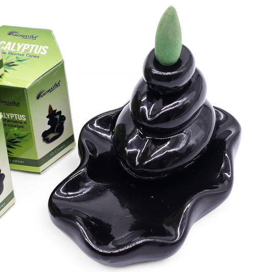 Masala Backflow Incense pack of 10 - Eucalyptus