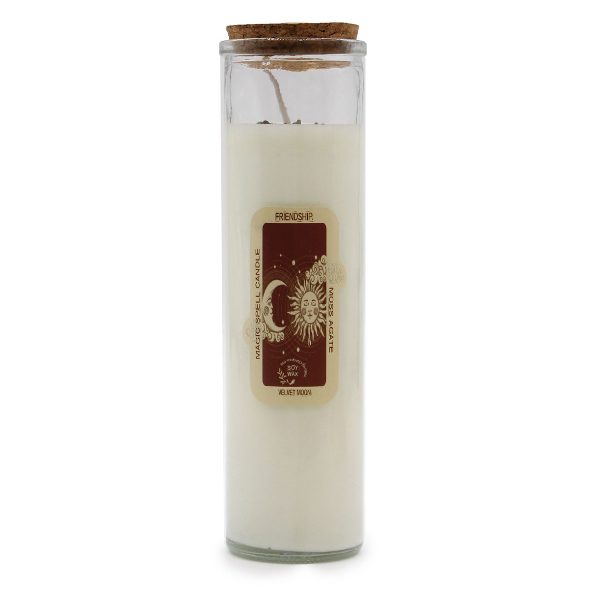 Bougie Magique en Cire de Soja — Amitié — Agate Mousse