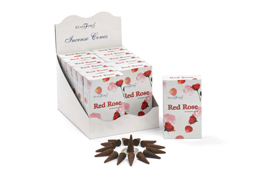 Encens Cônes Rose Rouge - Relaxation & Méditation – photo 2