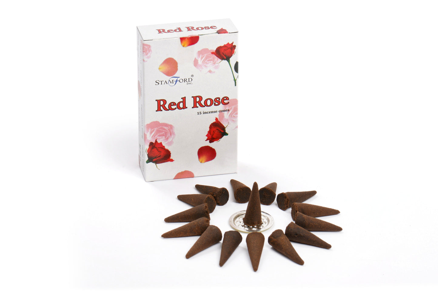 Encens Cônes Rose Rouge - Relaxation & Méditation – photo 3