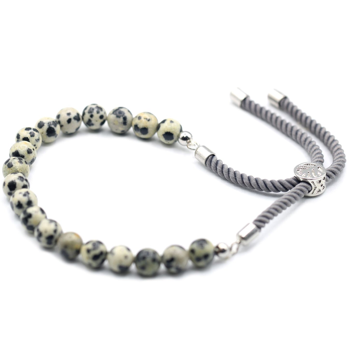 Bracelet Jaspe Dalmatien - Force & Ancrage