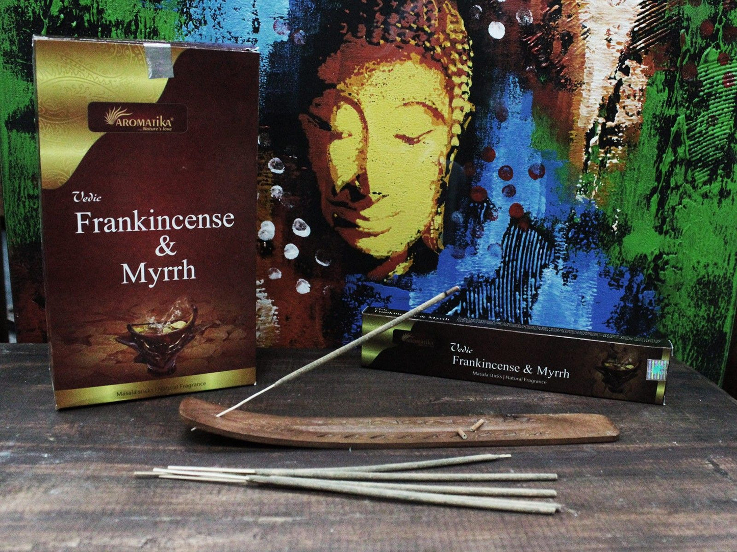 Encens Frankincense & Myrrh — Oliban & Résine Sacrée – photo 2