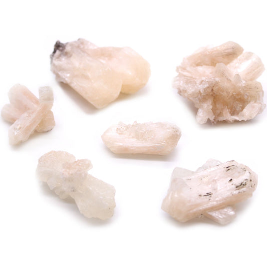 Stilbite & Apophyllite Naturelle 20-30mm - Spécimen Minéral de Collection – photo 4