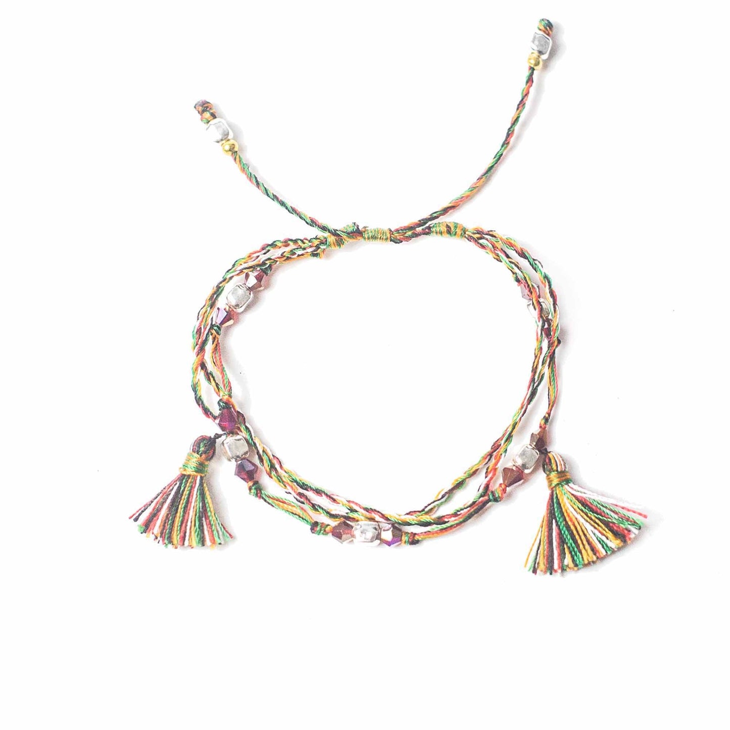 Bracelet Temple Panca Datu - 5 Couleurs Bouddhiste