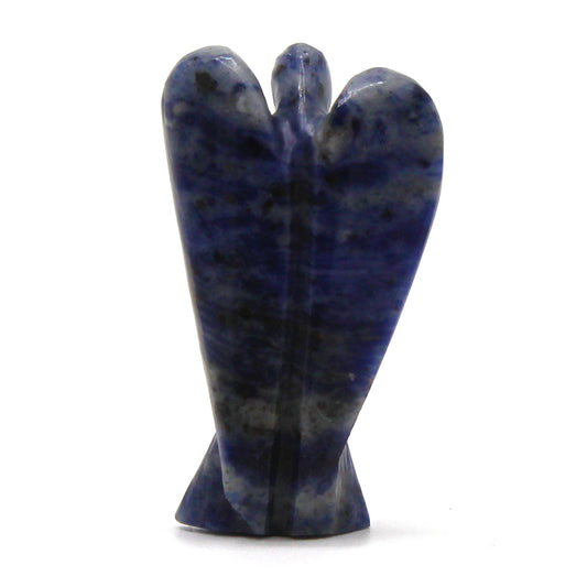Ange en Sodalite Sculpté - Communication & Clarté Mentale
