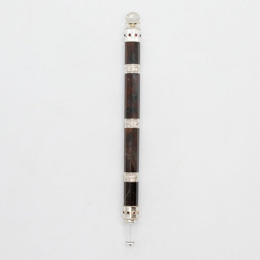 Baguette en Jaspe fantaisie à boule de cristal - 26 cm – photo 6