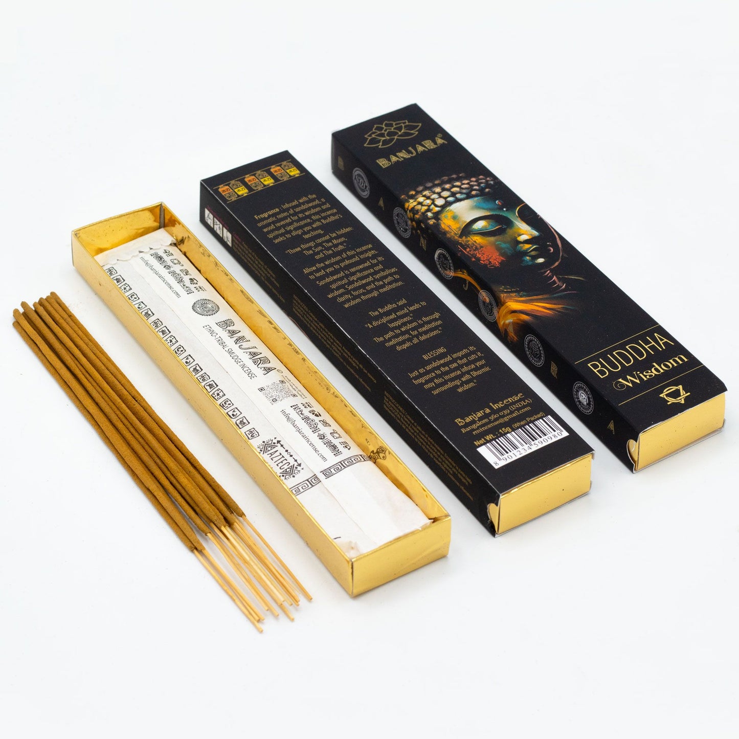 Encens Banjara Bouddha 6 Parfums - Coffret Cadeau – photo 7