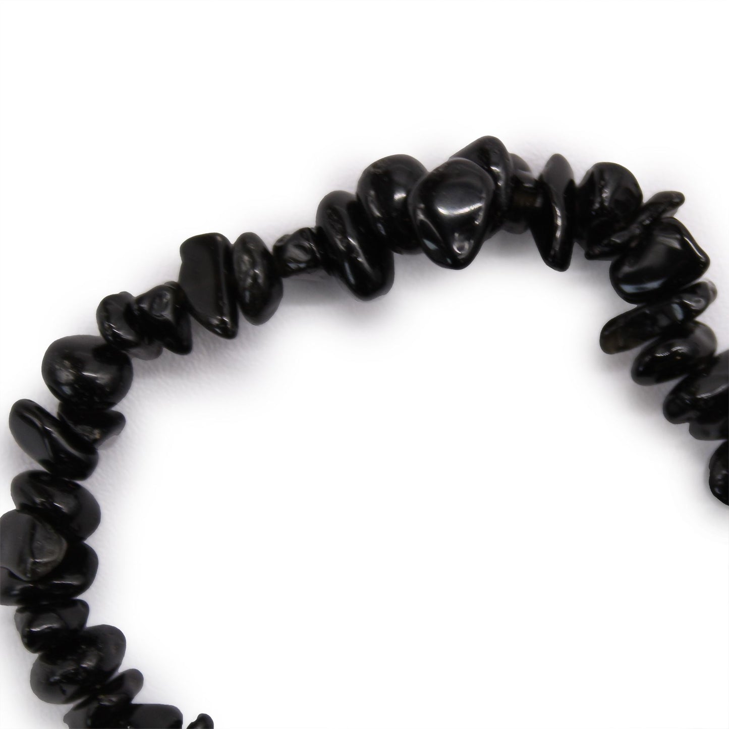Bracelet en chips de Agate Noire - photo 2