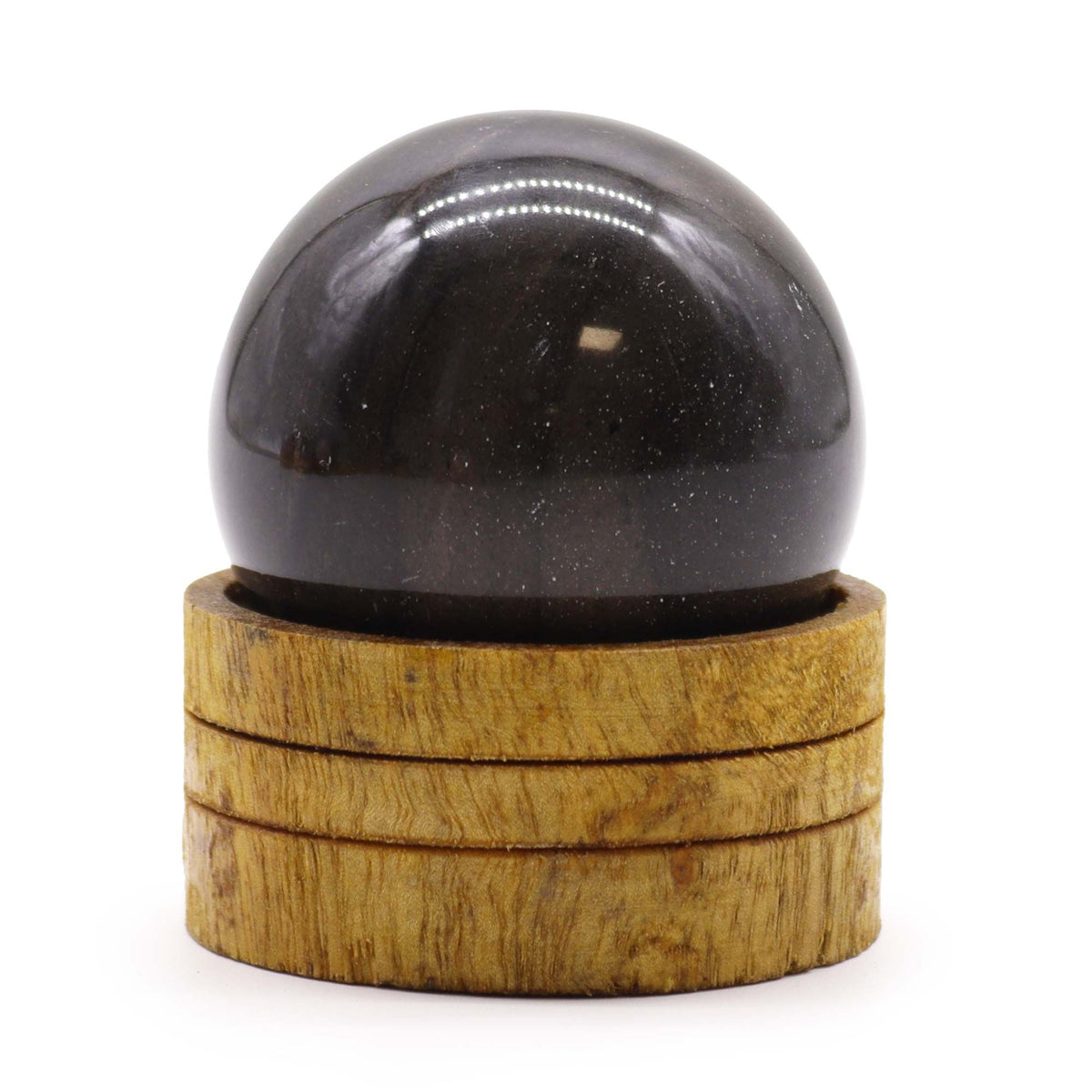 Sphère en Agate Océan 50 mm avec Socle
