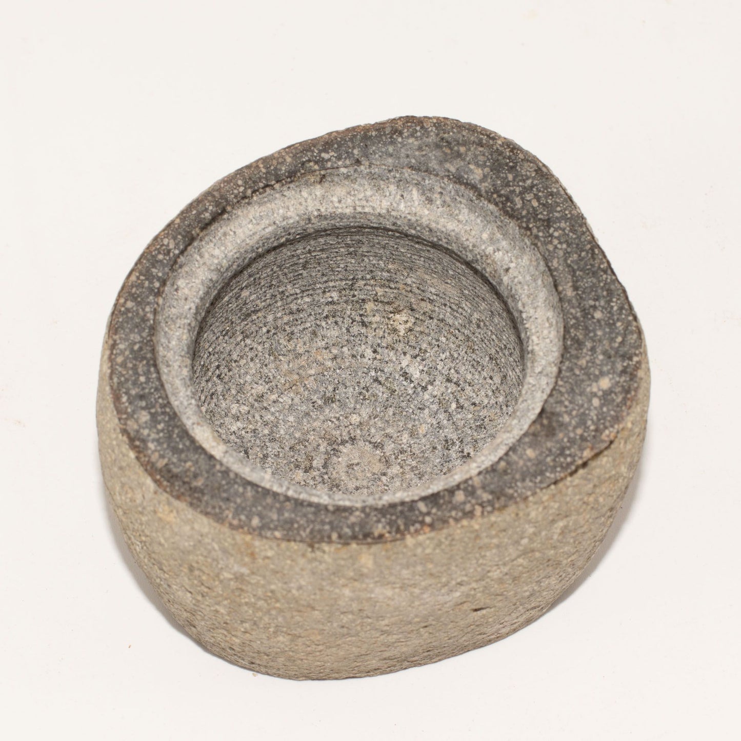 Pot en Riverstone Naturel — Couvercle Pierre 9×7cm – photo 2
