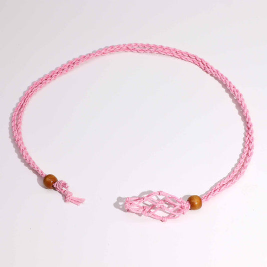 Cordon pour pendentif 45 cm - pink - photo 2