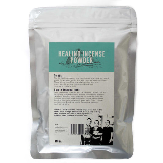Poudre d'Encens Eucalyptus 100g - Purification & Méditation