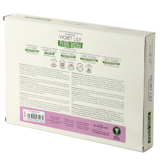 Encens Lys Violet - Bâtonnet Végétal 30min Premium – photo 2