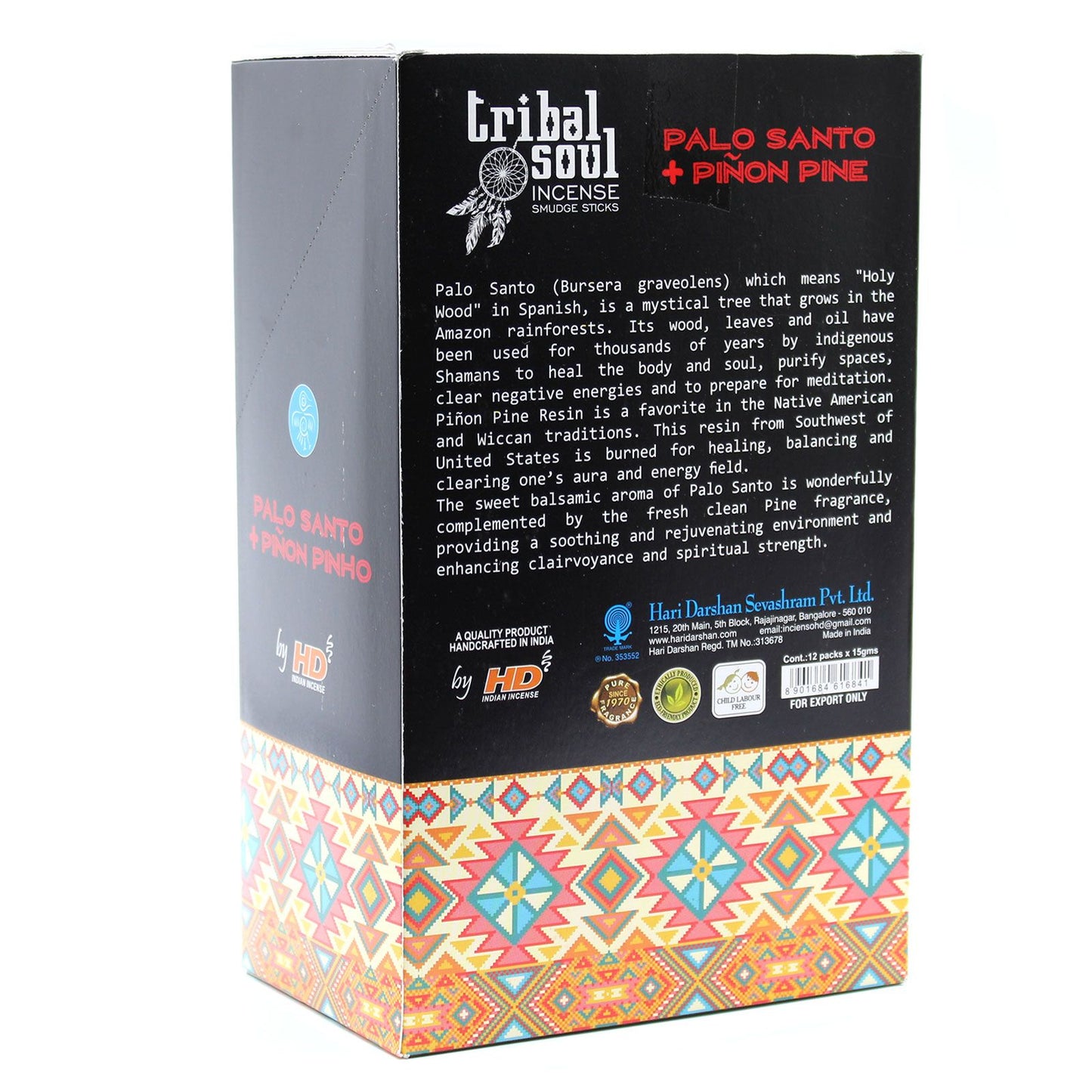 Palo Santo & Pinon Pine Tribal Soul — Bâton Sacré – photo 7