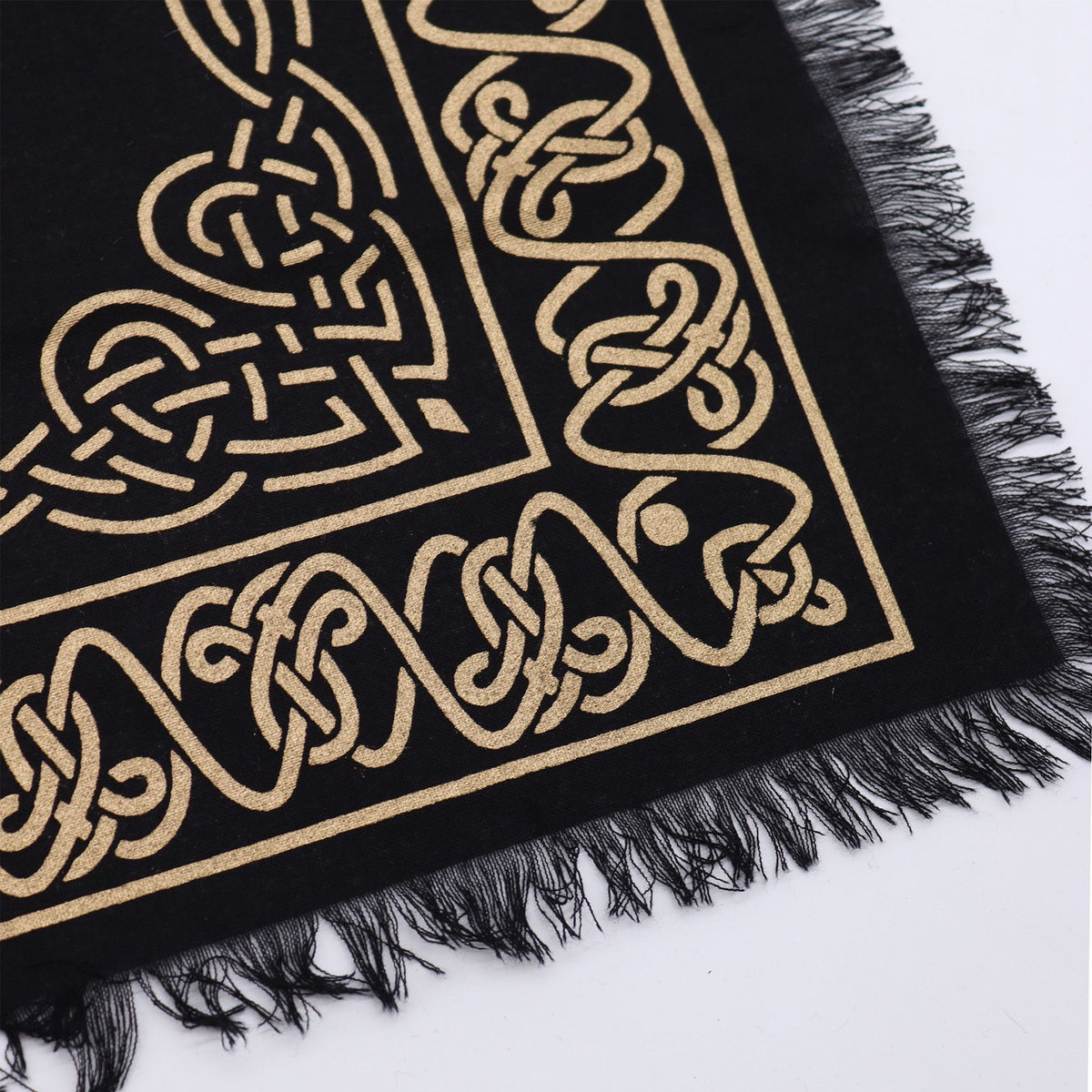 Tissu d'Autel en Coton à Franges — Pentagramme — 50 × 50 cm - photo 3