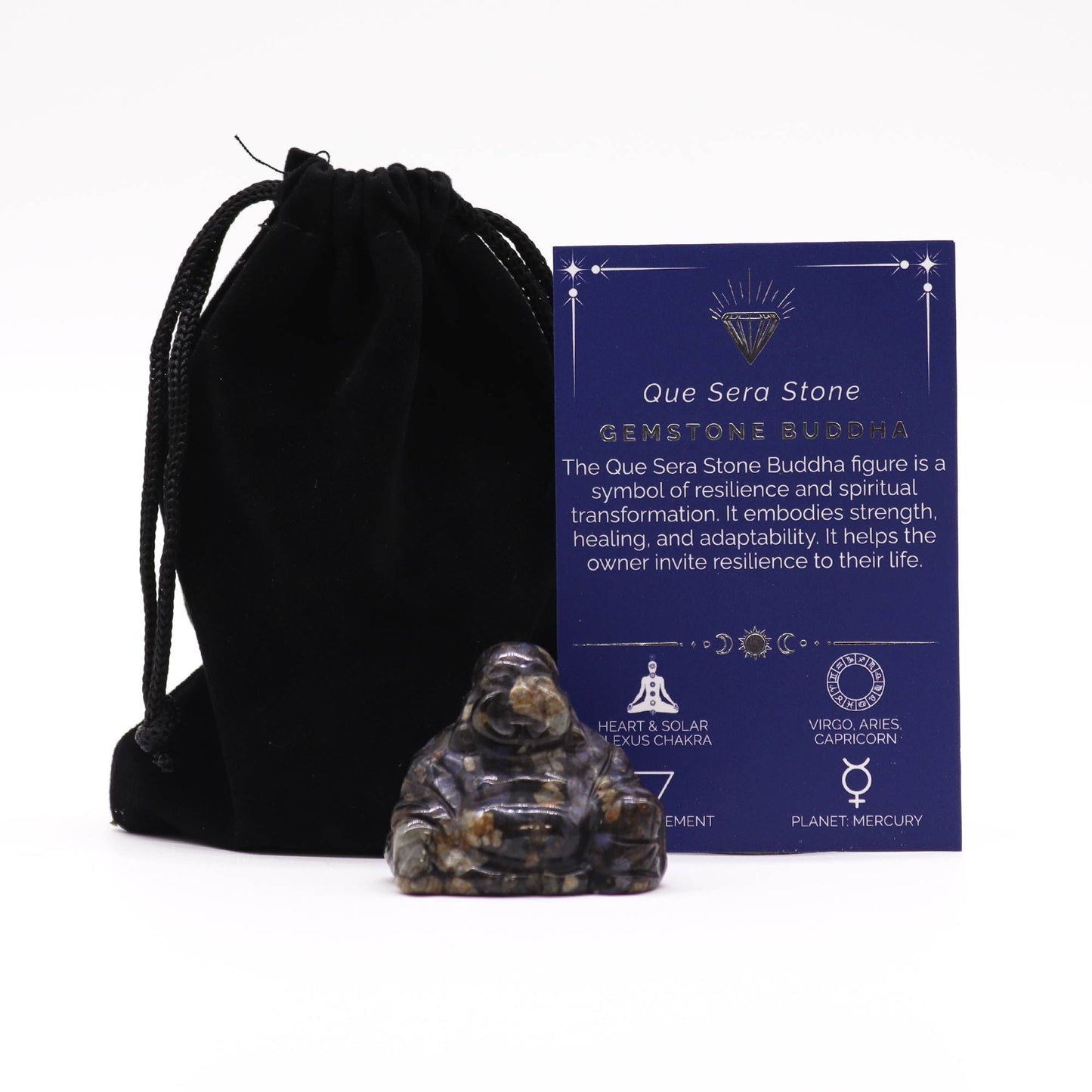 Figurine Bouddha en pierres naturelles