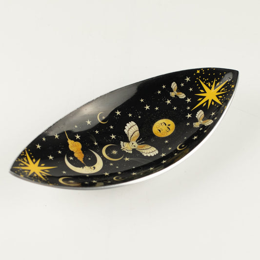 Porte-Encens Émaillé en Aluminium — Hibou de la Nuit Enchantée - photo 3