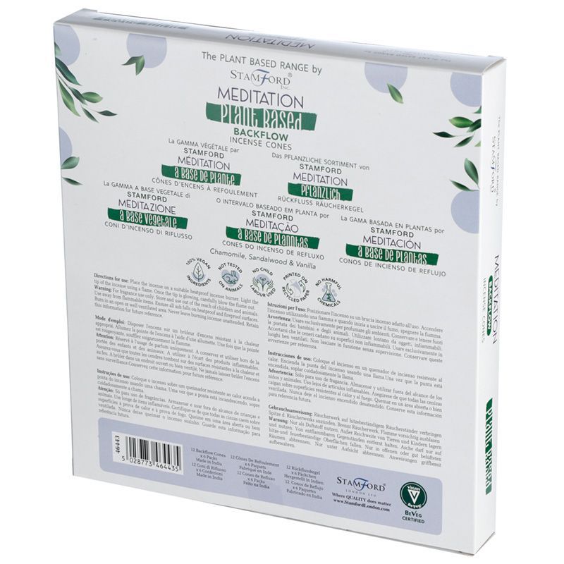 Cônes d'Encens Refoulants Méditation - Végétal 12pc – photo 3