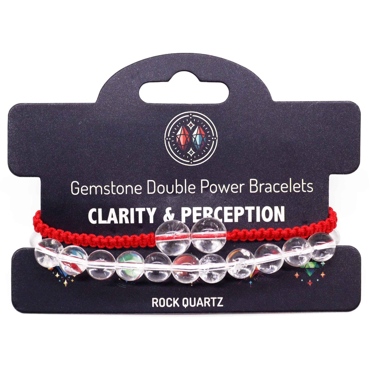 Bracelet double énergie - Cristal de Roche - photo 2
