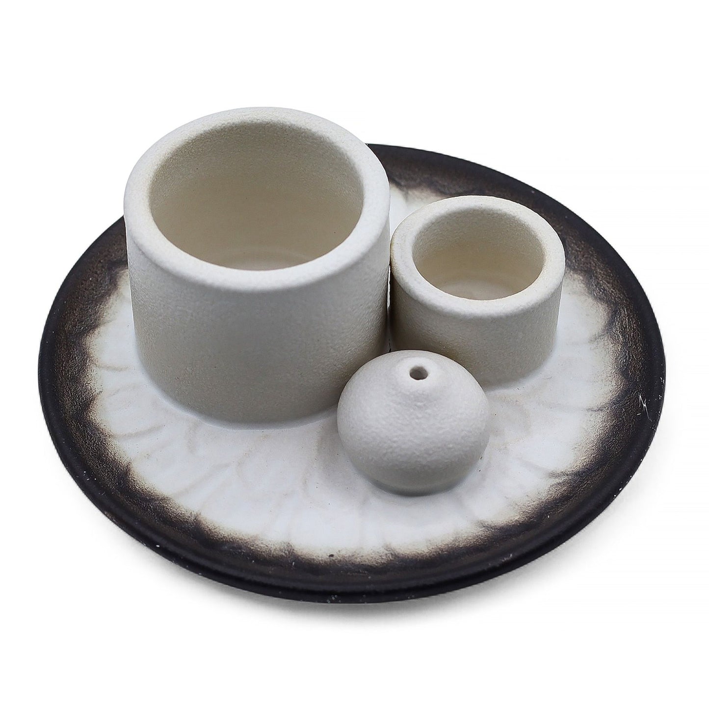 Bâton Palo Santo & Support Mandala Blanc/Gris – photo 10