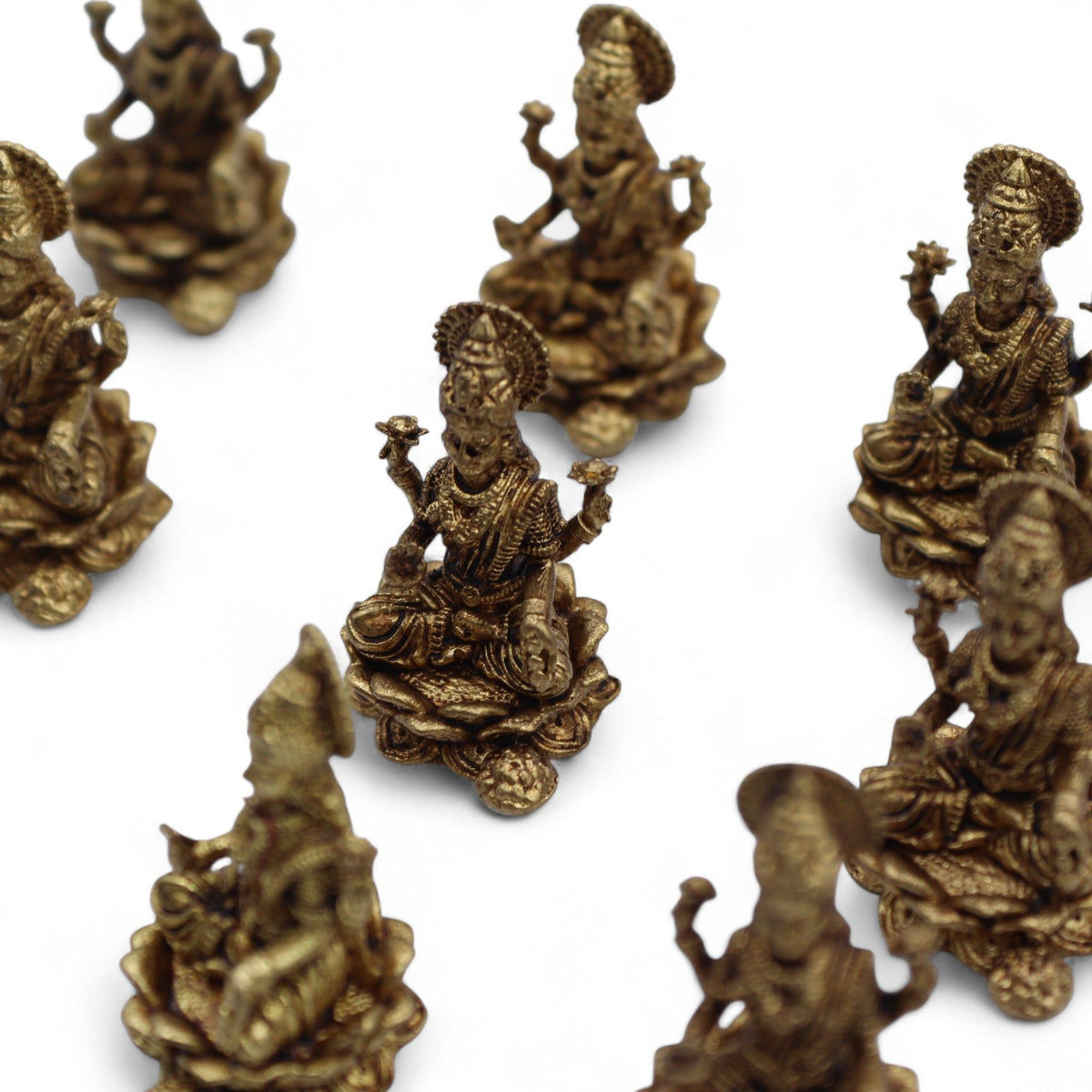 Statue Miniature de Lakshmi en Laiton — 3 cm - photo 7