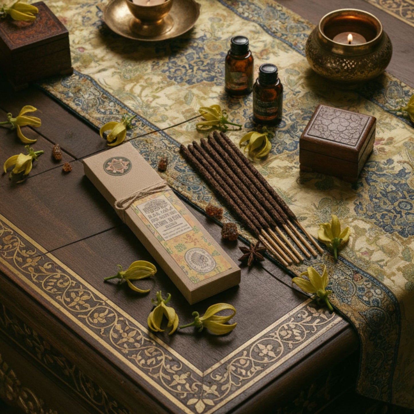 Encens Résine Ylang Ylang - Bâtonnets Naturels Banjara – photo 2