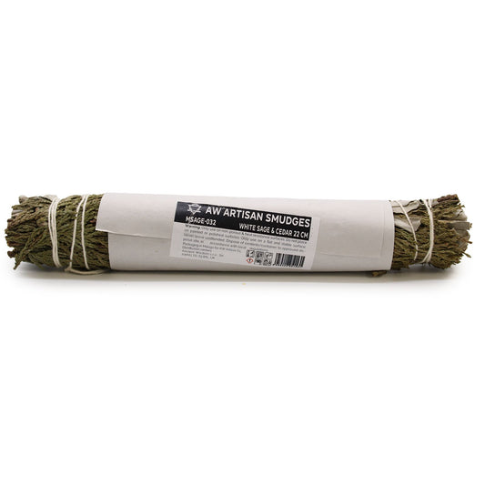 Smudge Stick - White Sage & Cedar 22 cm - photo 2