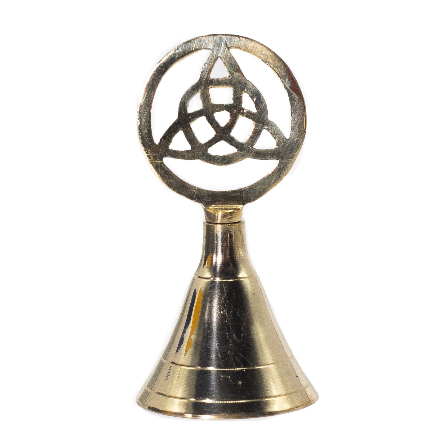 Cloche d'Autel Triquetra Laiton - Rituel & Méditation – photo 2