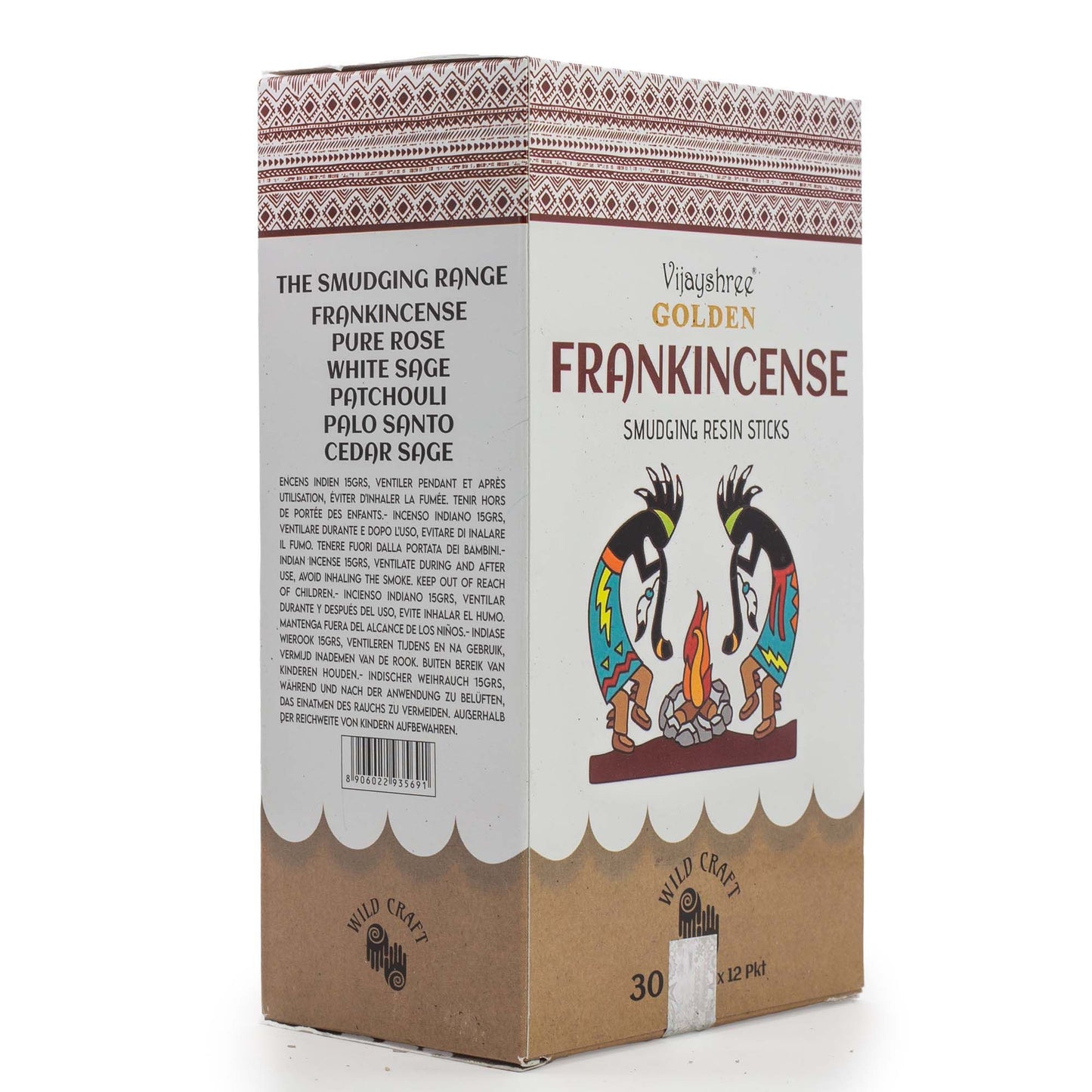 30g Golden Frankincense Smudging Resin Sticks (6s)