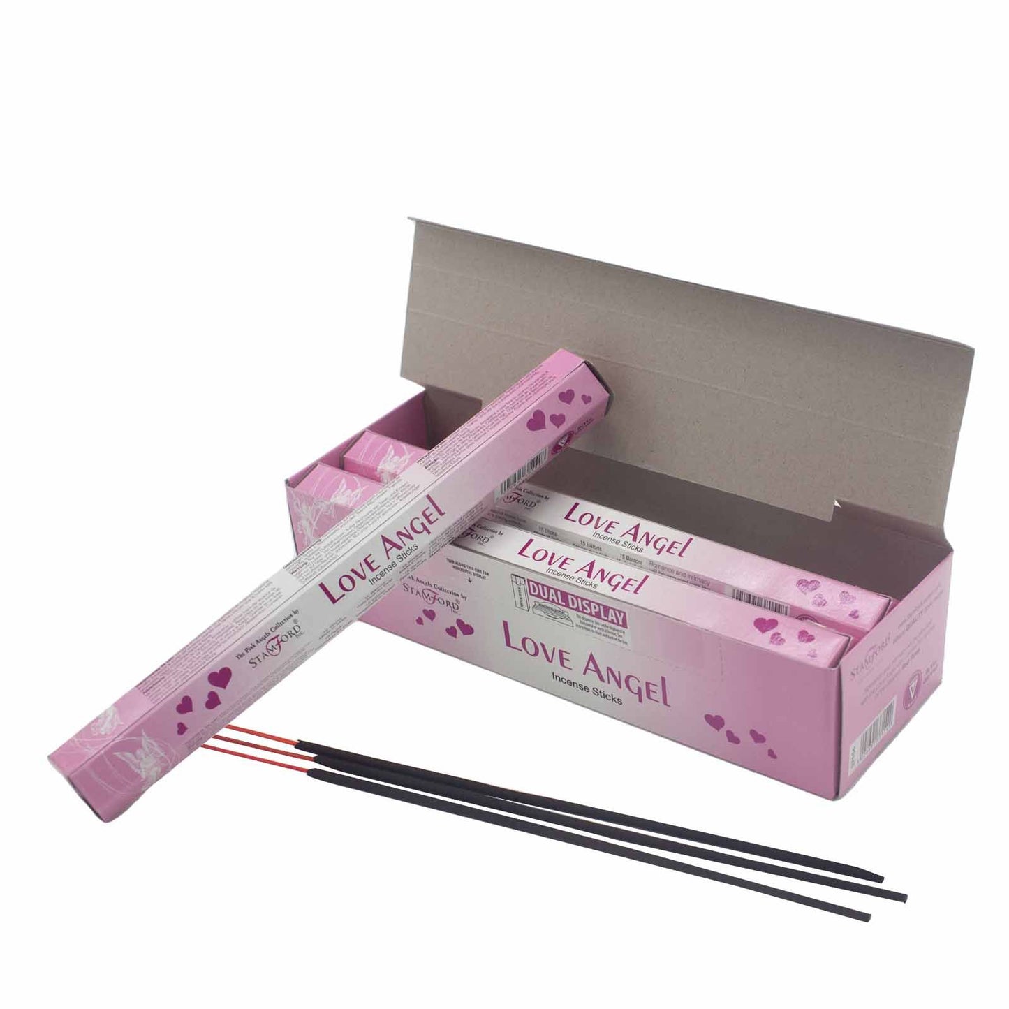 Encens Bâtons Rose Rouge - Purification & Méditation