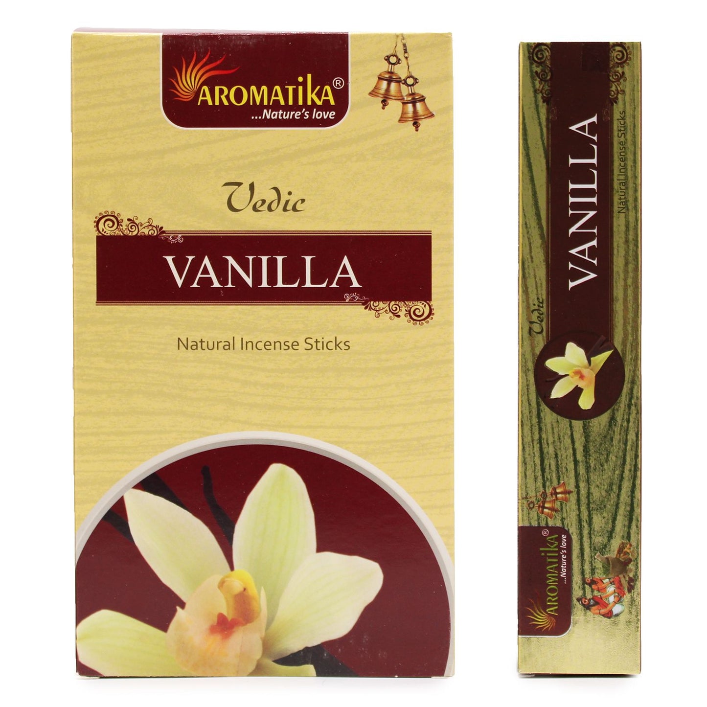 Encens Vanille Vedic - Bâtons Masala Naturels 12pc
